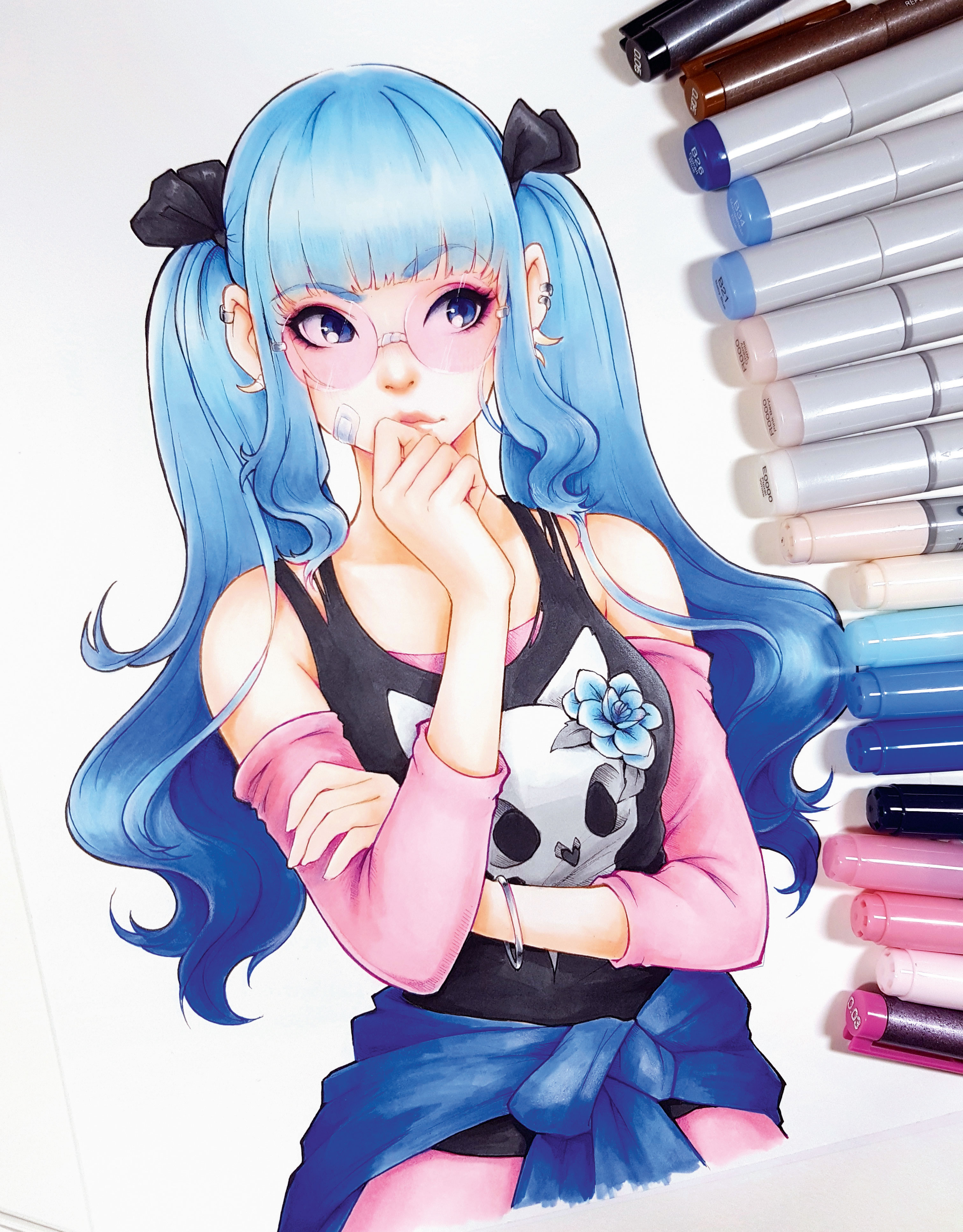 Create a character using Copic markers  Creative Bloq