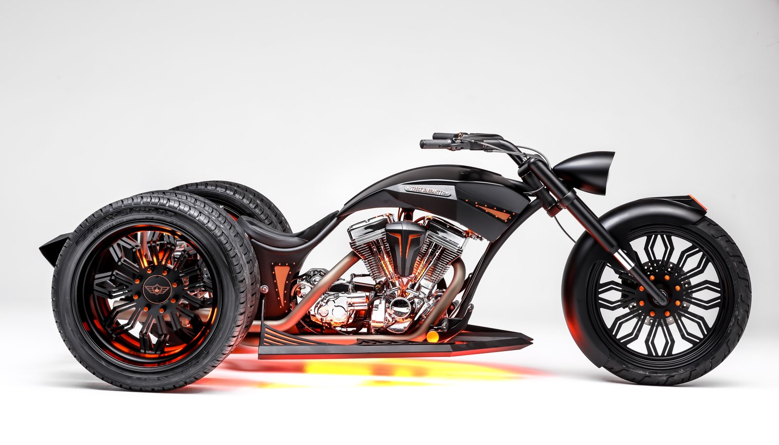 Custom Chopper Trike Bicycles