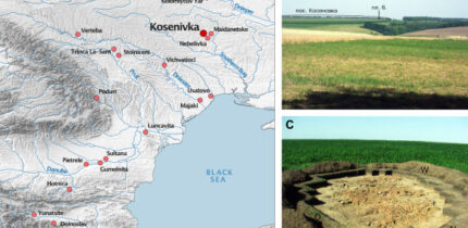 Archaeological context of Kosenivka, Ukraine. Image credit: Fuchs et al., doi: 10.1371/journal.pone.0289769.