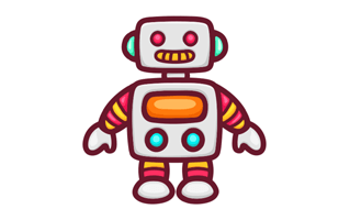 Robotics Sticker PNG