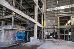 graffiti, abandoned factory, abandoned