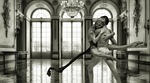 ballerina, ballroom, dancers