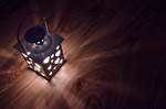 lantern, dark, lamp