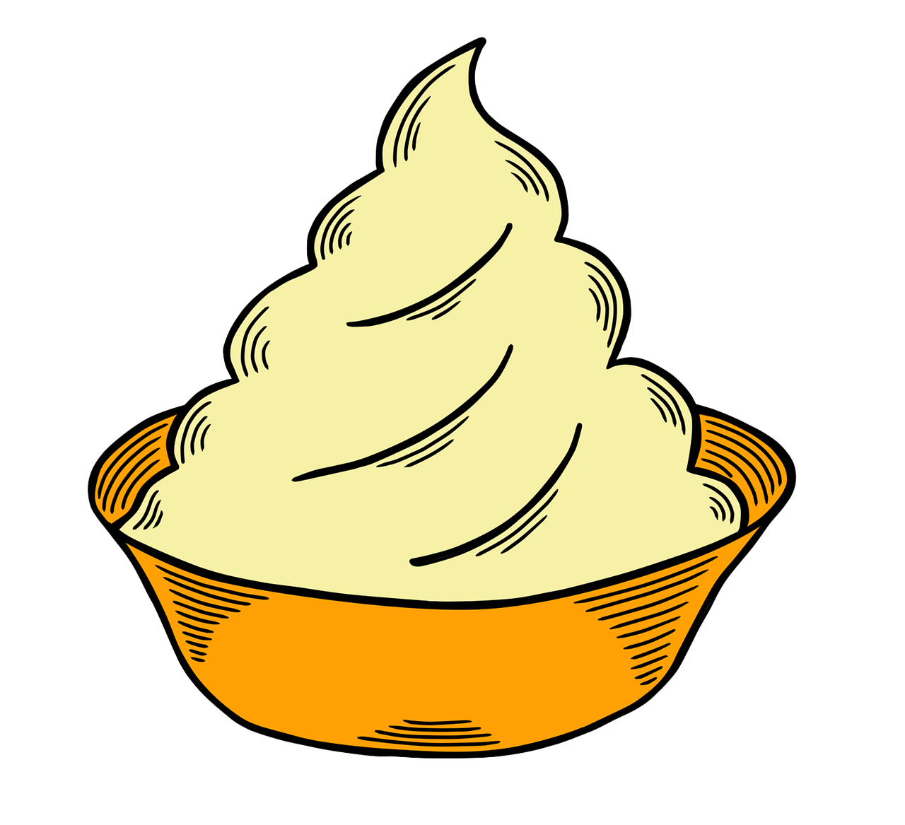 Whipped Cream Clipart