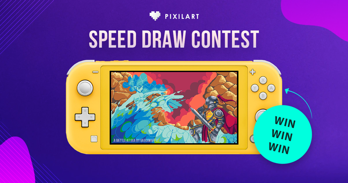 Pixilart Speed Draw Switch Lite