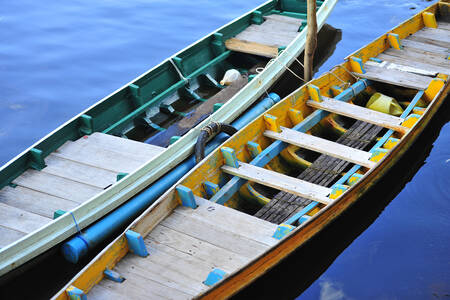 Boats on the water