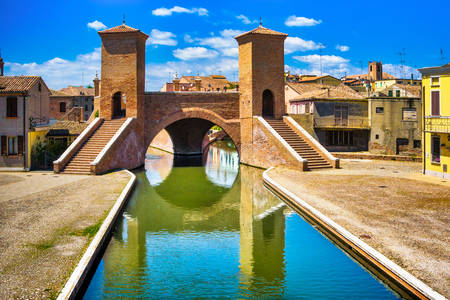 Trepponti-brug in Comacchio