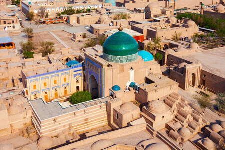 View of the Pahlavan Mahmud Mausoleum