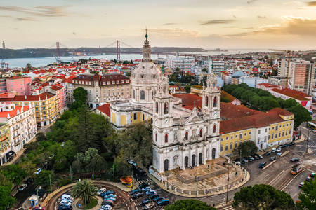 Udsigt over Basilica da Estrela