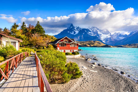 View of Torres del Paine