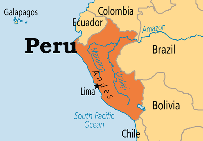 Peru Map