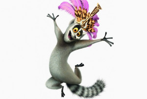 king julien xiii, lemur , madagascar 3: europes most wanted