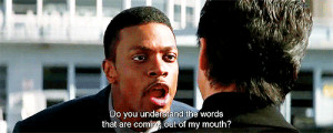 funny confused jackie chan chris tucker rush hour animated GIF