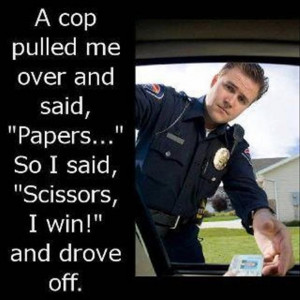 funny cop