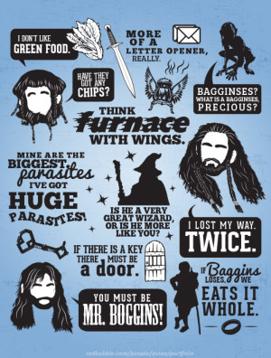 Excellent “Hobbit Quotes” Design For ‘The Hobbit: An Unexpected ...