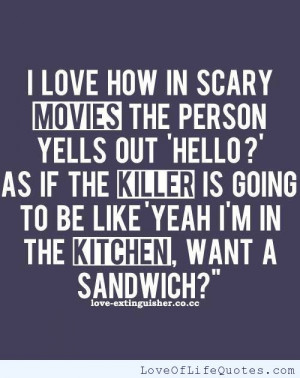 Scary movies