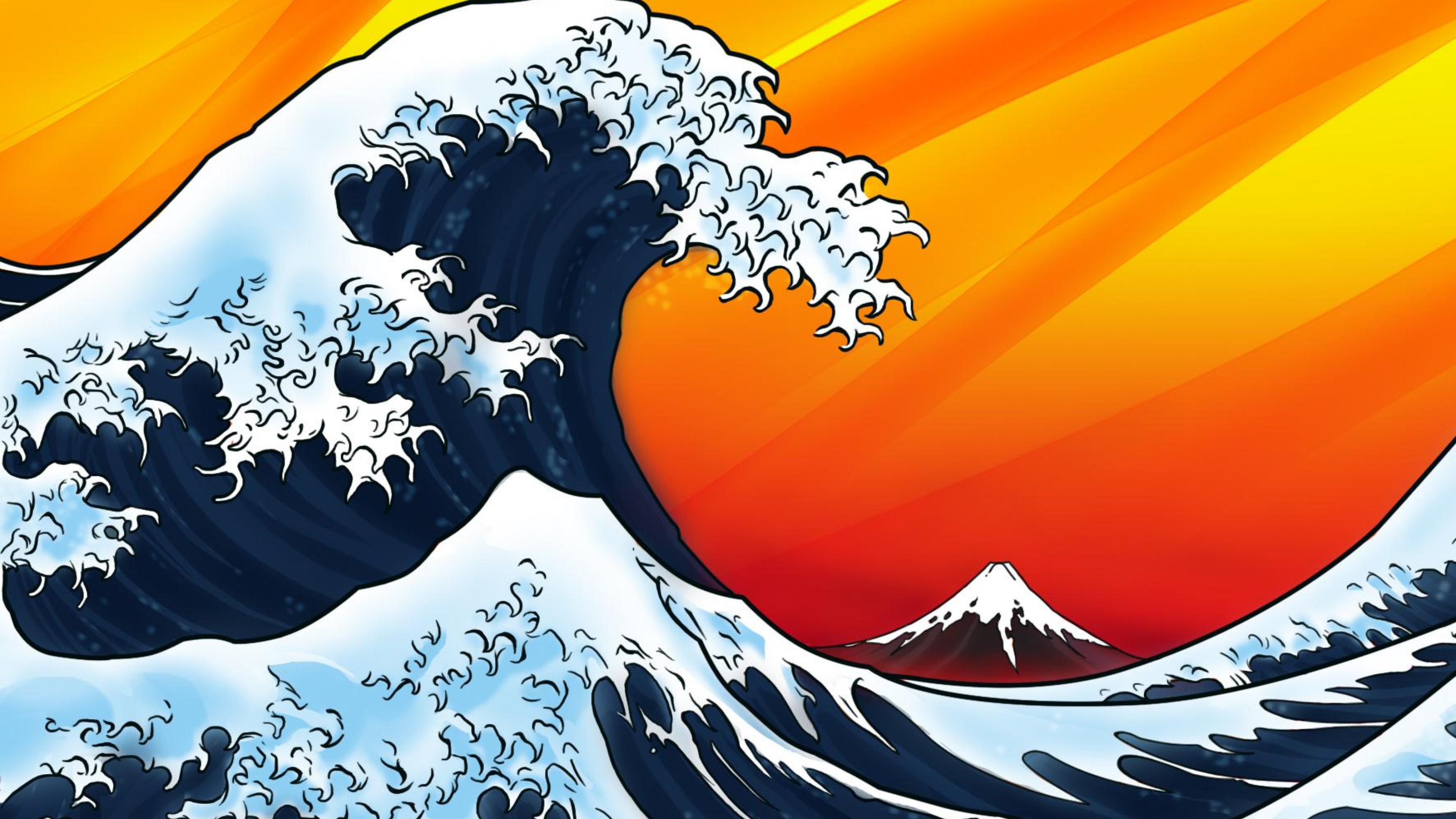 Wide Great Wave Of Kanagawa 2560x1440 Wallpaper Deskt - vrogue.co