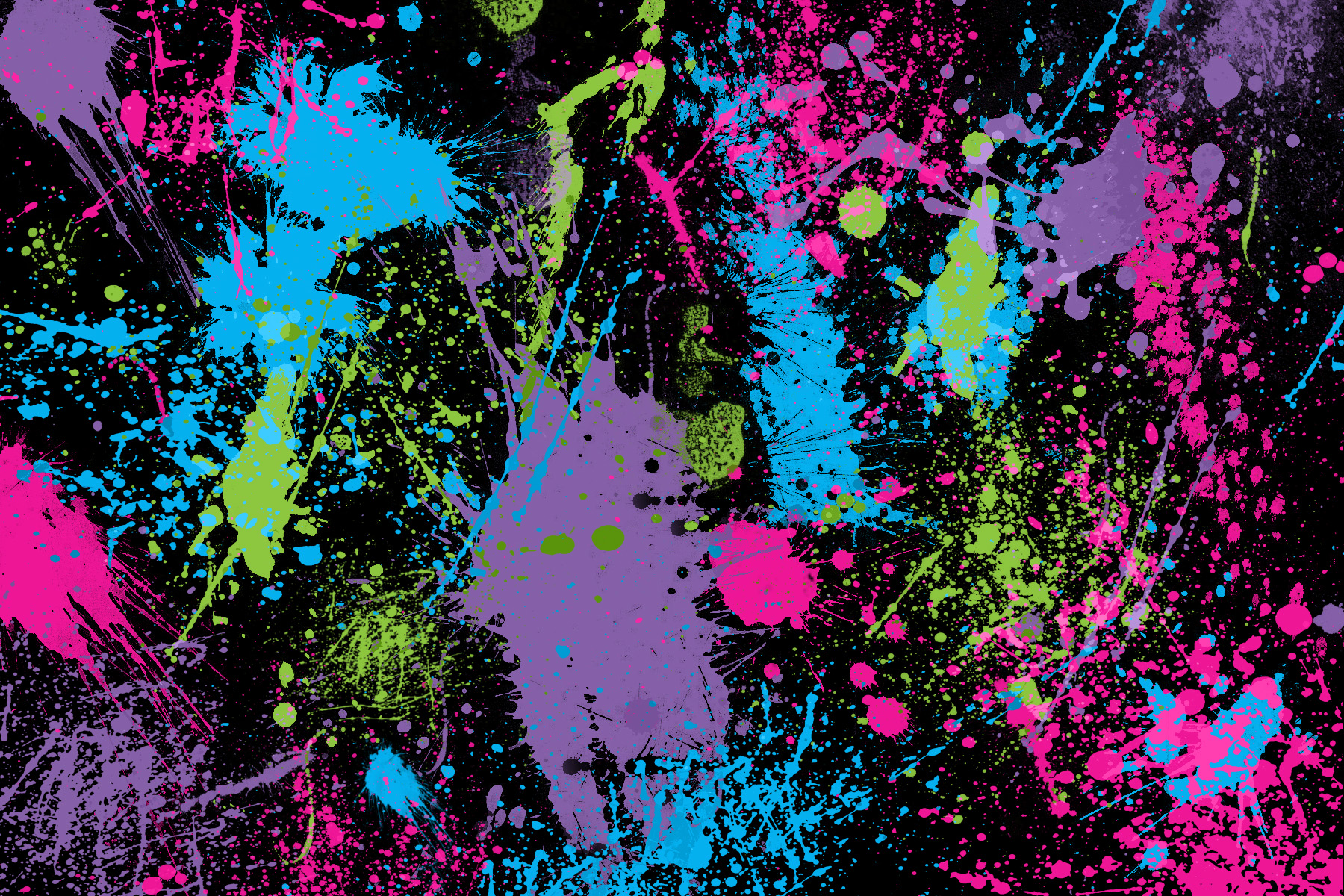 Cool Rainbow Splatter Paint Backgrounds