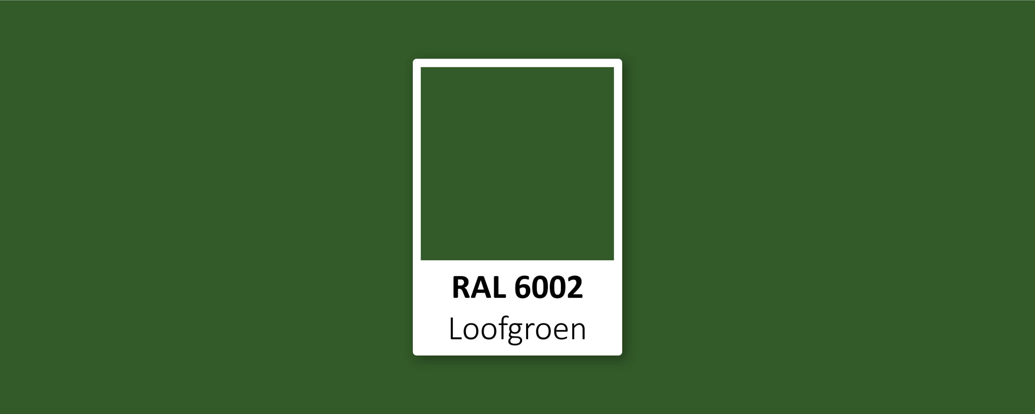 RAL 6002: Loofgroen - De Verfzaak