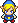 The blue Link's in-game sprite