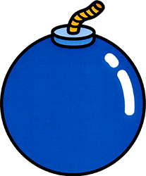 Bomb artwork from Link's Awakening