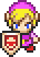 The purple Link's in-game sprite