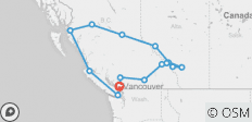  Canadian Rockies Encompassed - 14 destinations 