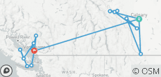  Active West Coast &amp; Canadian Rockies - 17 destinations 