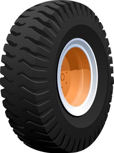 Wheel vector image