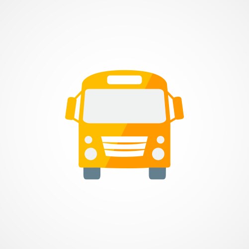 Bus icon vector image