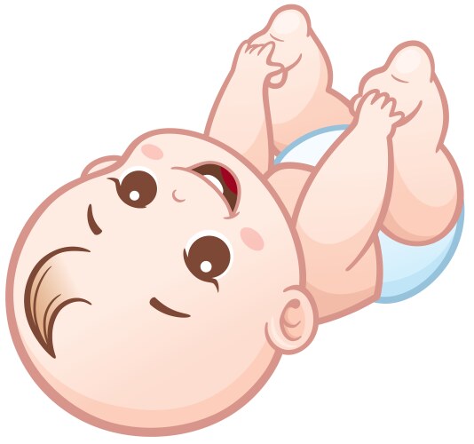 Baby vector image