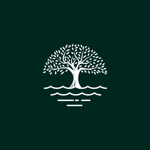 Tree logo vector image