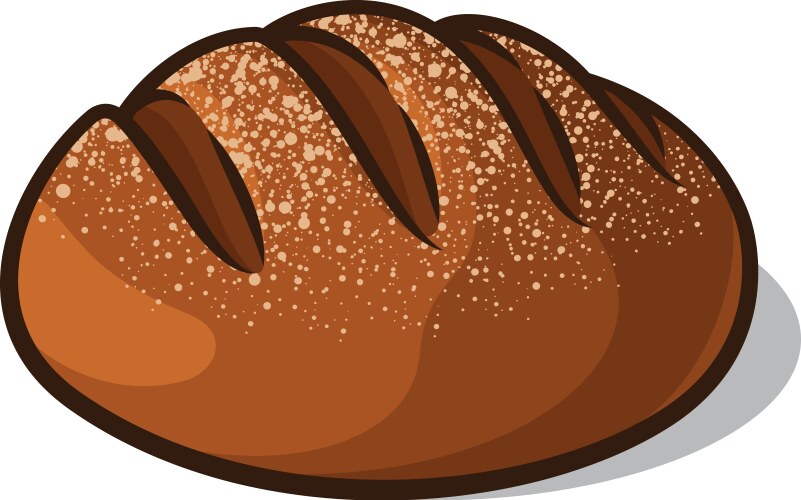 Bread vector image