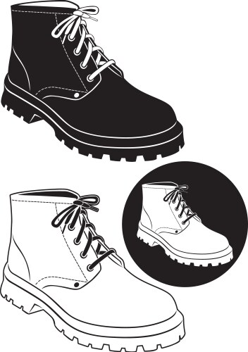 Shoes vector image