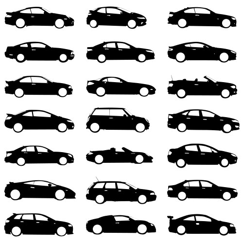 Cars vector image