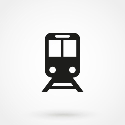 Train icon vector image