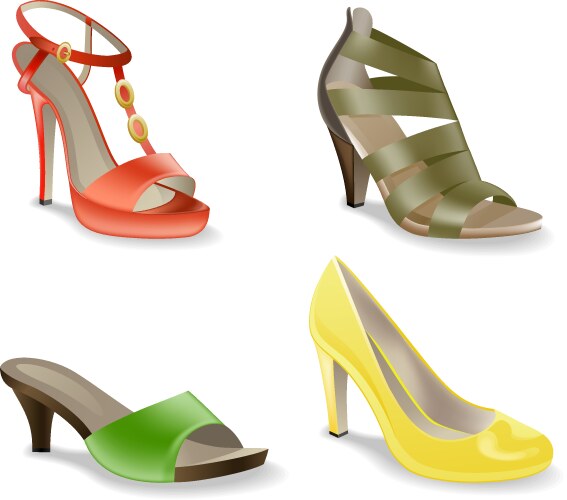 Shoes vector image