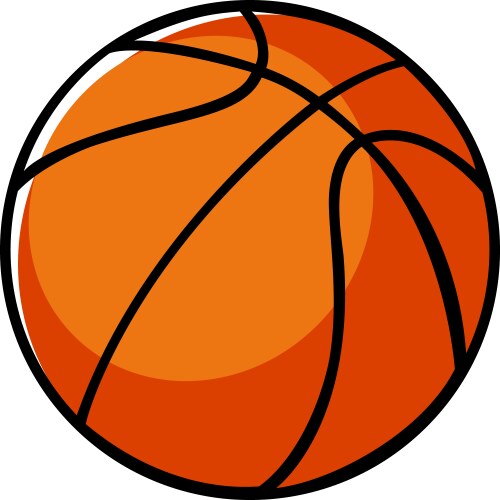 Basket ball vector image