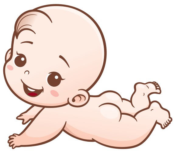 Baby vector image