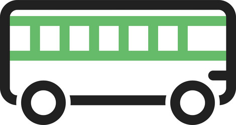 bus vector image