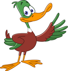 duck vector image