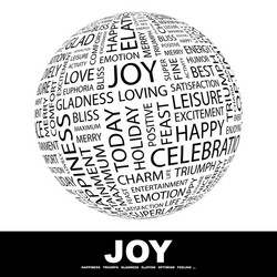 joy vector image