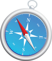 compass vector image