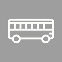 bus vector image