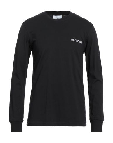 Han Kjobenhavn Han Kjøbenhavn Man T-shirt Black Size M Cotton