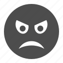 angry, emote, emoticon, emoticons, face, mad, smiley