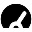 dashboard, gauge, meter, speed, speedometer icon