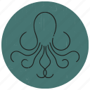 octopus, octopus logo, sea, sea animal, sea life, sealife