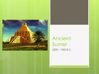 Ancient Sumer