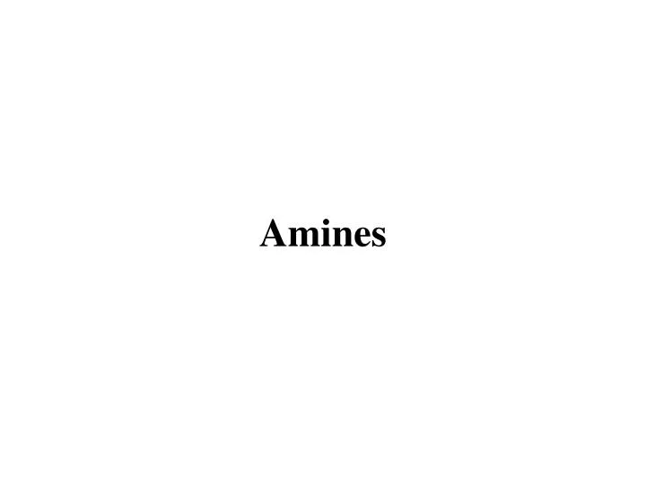 amines